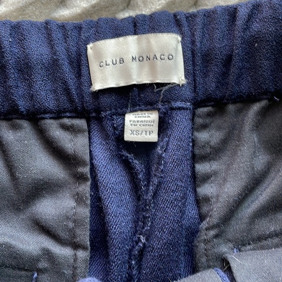 Club Monaco Wool Navy Blue Pants - Picture 4 of 7